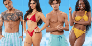 a-photo-collage-of-four-members-from-the-love-island-cast-in-swimsuits.png